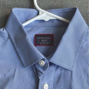 UNTUCKit Wrinkle Free Men’s Performance Button Down Shirt